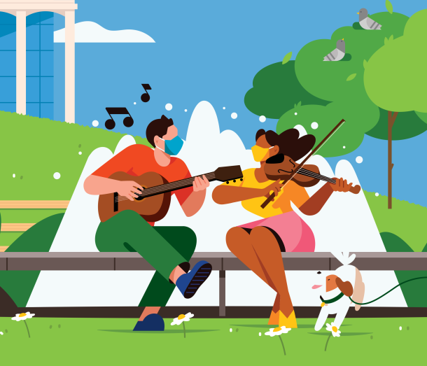 Art de la campagne Restart Stages du Lincoln Center