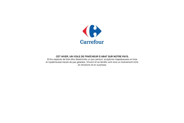CARREFOUR - ACTIVATION HIVER