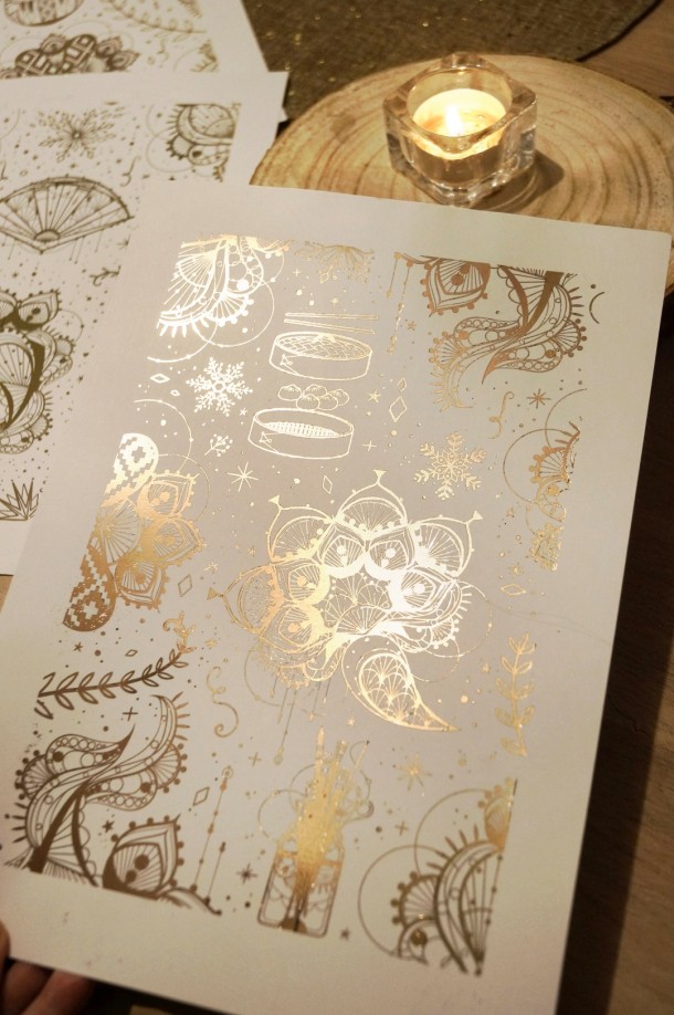 Christmas greeting cards