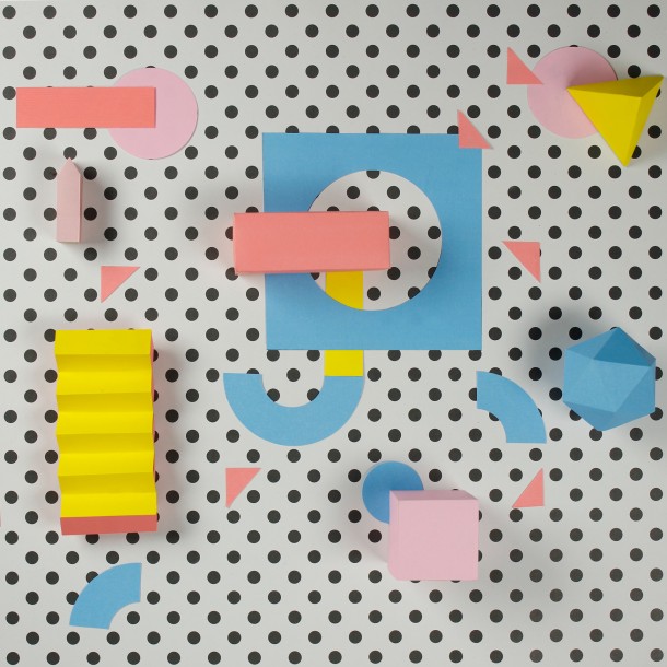 Colorful Paper Craft Alphabet