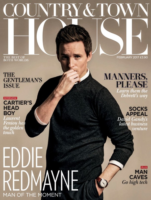 Eddie Redmayne - C&T Cover