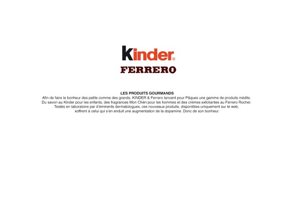 FERRERO. KINDER - ACTIVATION DIGITALE