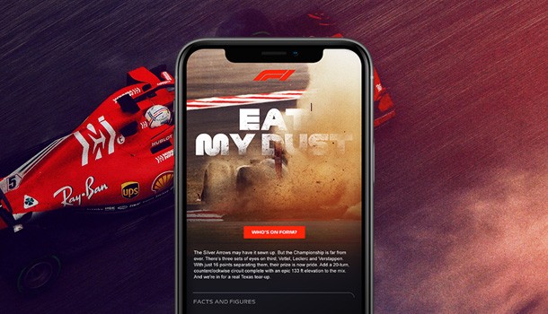 FORMULA 1 - A SEASON OF STORIES AT SPEED