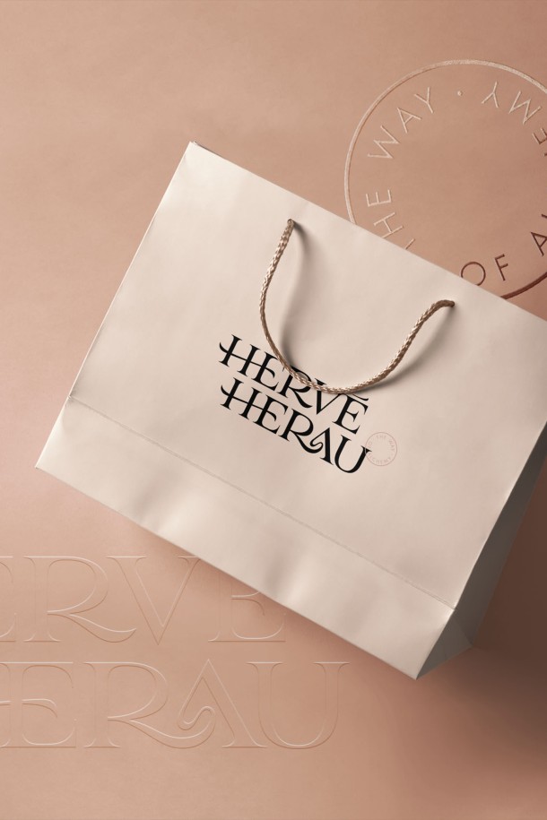 Hervé Hérau branding