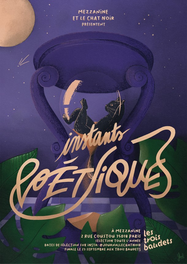 Instants Poétiques - Poster Design