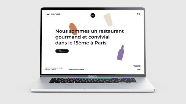 L'armandie, Restaurant gourmand