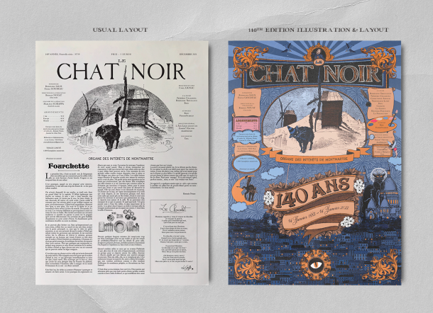 Le Chat Noir - 140e Anniversaire