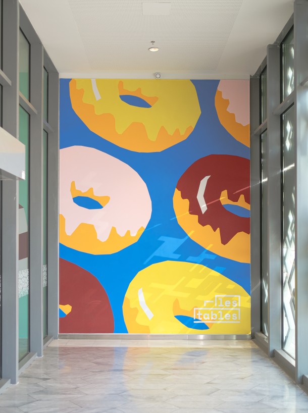 Les Tables (Wesfield Part-Dieu) Mural