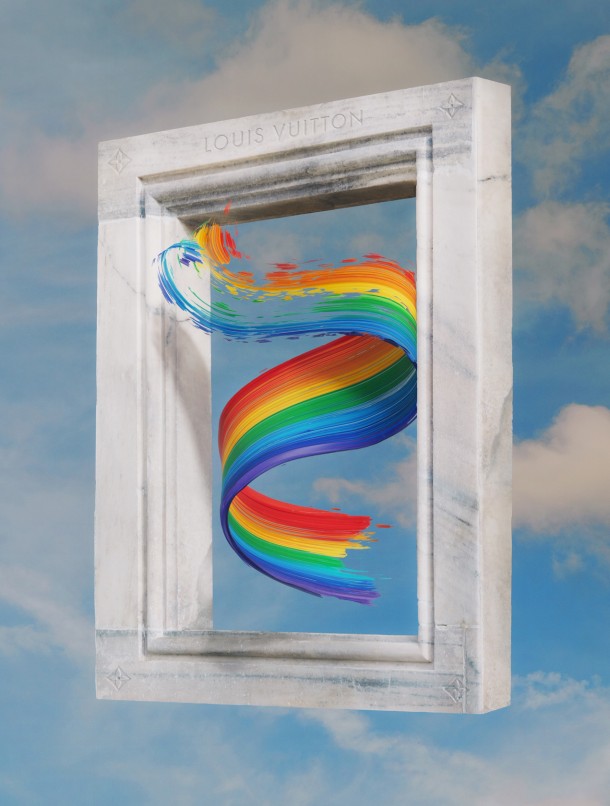 Louis Vuitton The Rainbow Project Window Designs