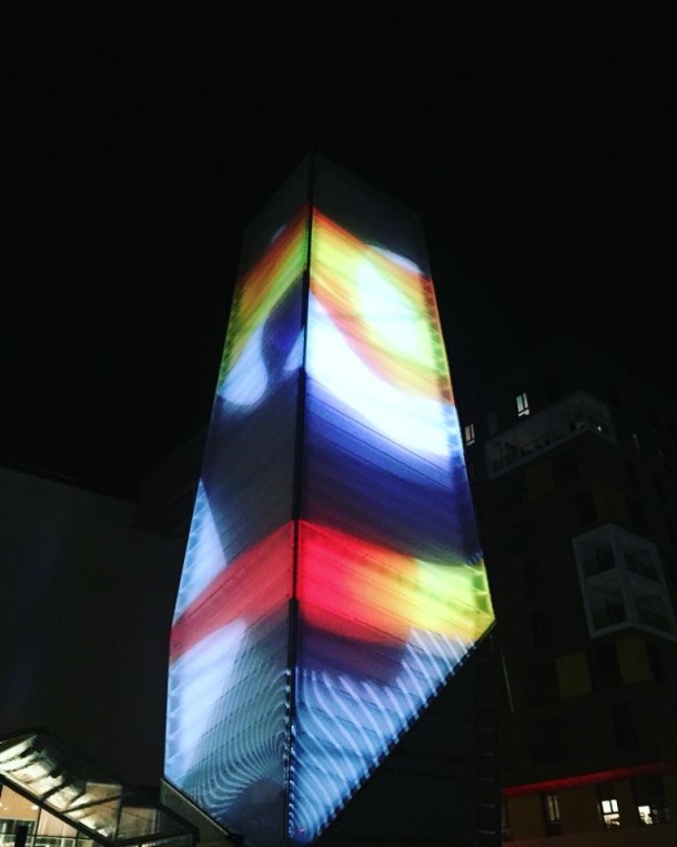 Mapping et création video - Inauguration place du Grand Ouest Massy