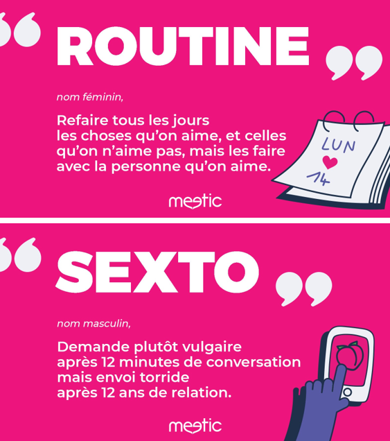Meetic - Illustration campagne DOOH