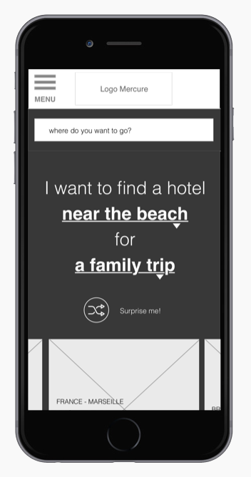 Mercure - New website