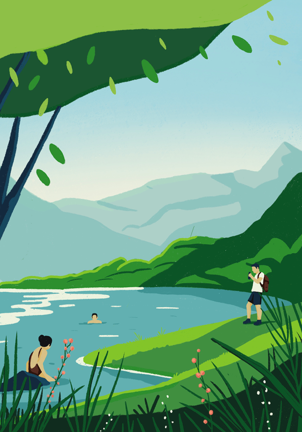 Printemps au lac