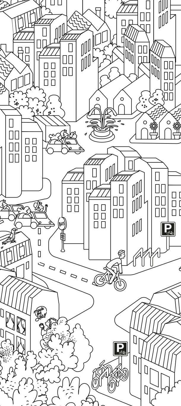 Chill Area - Coloriage
