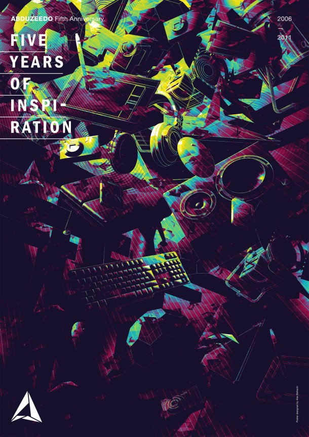 Abduzeedo Anniversary Poster