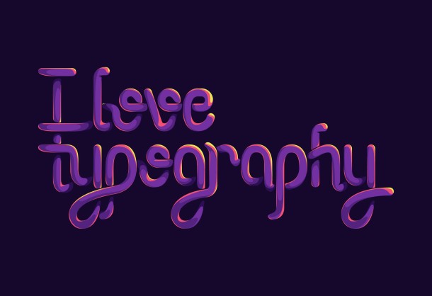 I Love Typography