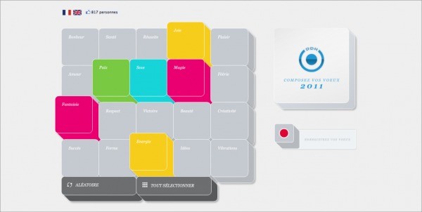 Vœux interactifs de l'agence DDH