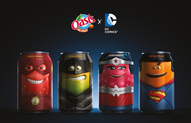 OASIS & DC COMICS // Cans Collector