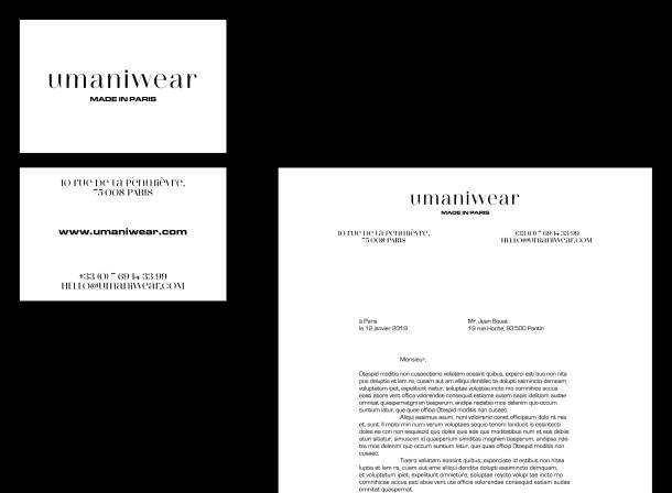 Visual Identity Umaniwear