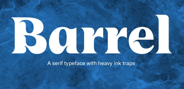 UT Barrel font