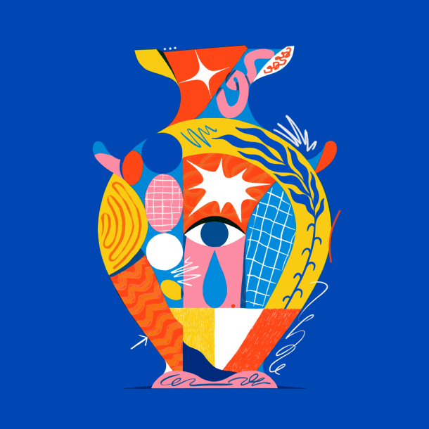 Abstract vase