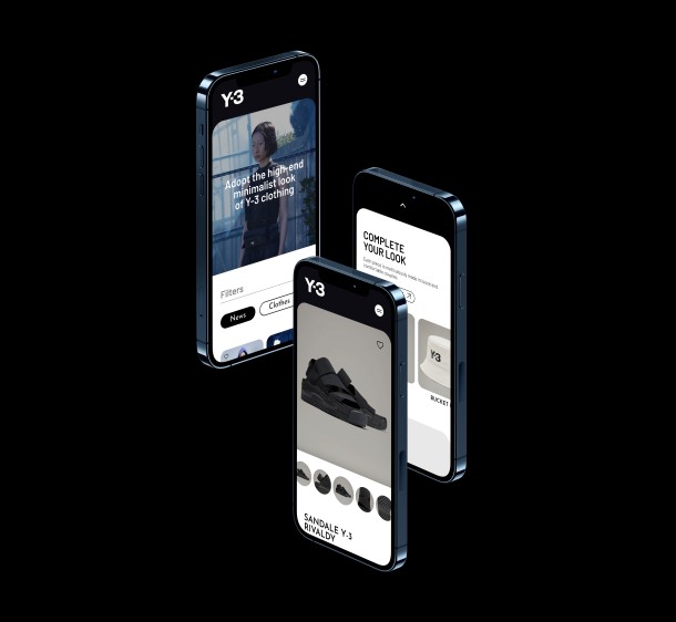 Y-3 Adidas website