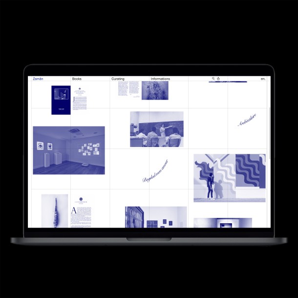 Website Zamân Books & Curating