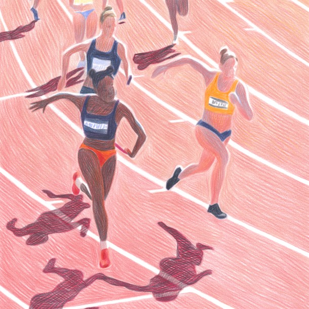 Course au soleil