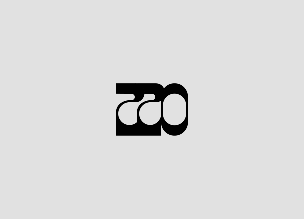 The two-twenty - Branding & Mural pattern